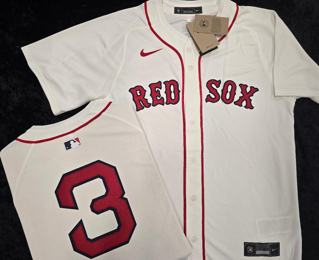 Nike Boston Red Sox CEDDANNE RAFAELA Baseball Jersey WHITE