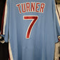 Nike Philadelphia Phillies TREA TURNER Sewn Throwback Baseball Jersey Blue