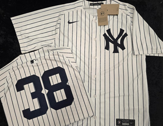 Mens Nike New York Yankees DEVIN WILLIAMS Sewn Baseball Jersey WHITE