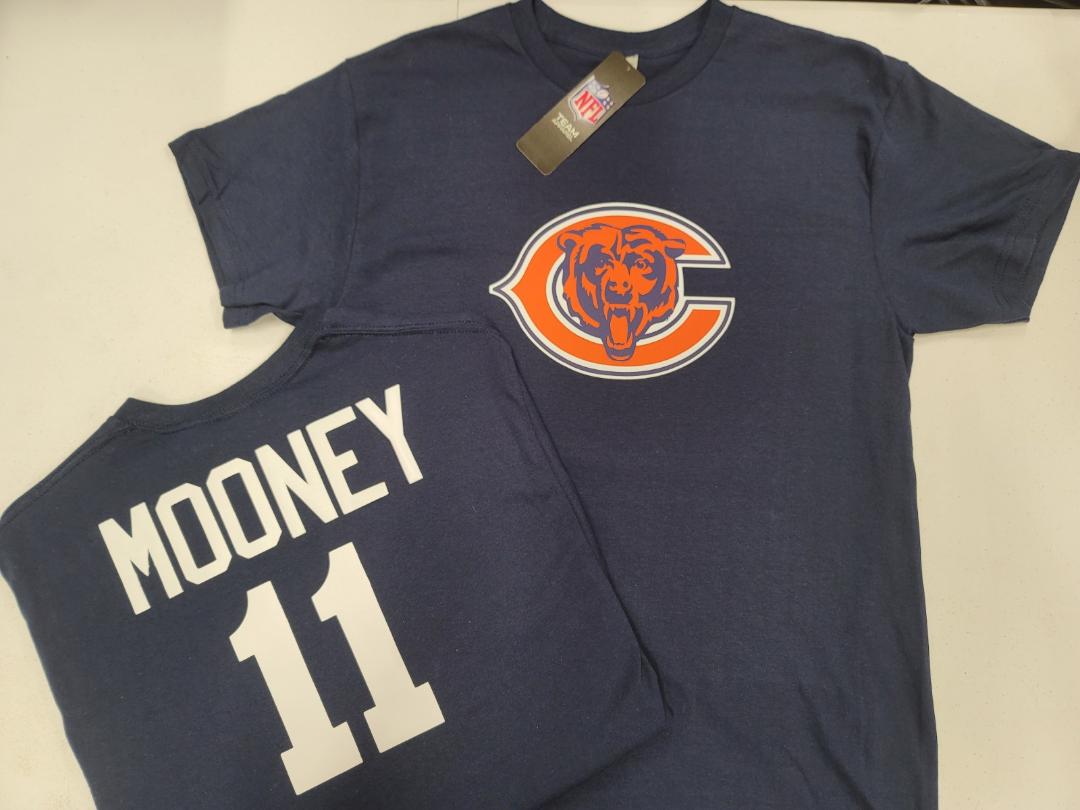 Mens NFL Team Apparel Chicago Bears DARNELL MOONEY Football Jersey Shirt NAVY