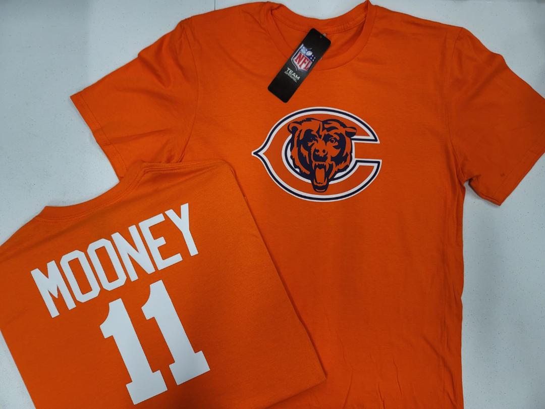 Mens NFL Team Apparel Chicago Bears DARNELL MOONEY Football Jersey Shirt ORANGE