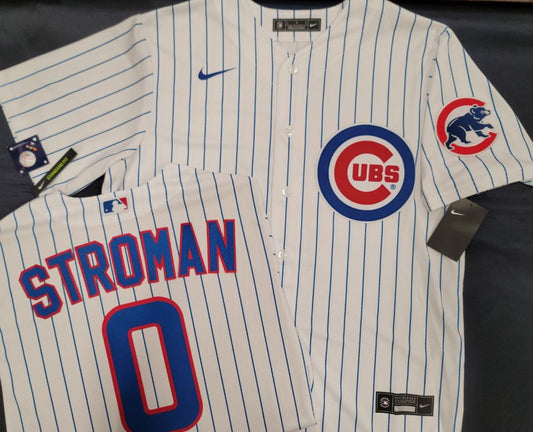 Nike Chicago Cubs MARCUS STROMAN Baseball Jersey WHITE P/S