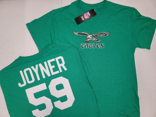 Mens NFL Team Apparel Philadelphia Eagles SETH JOYNER Football Jersey Shirt KELLY GREEN