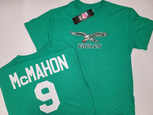 Mens NFL Team Apparel Philadelphia Eagles JIM McMAHON Football Jersey Shirt KELLY GREEN
