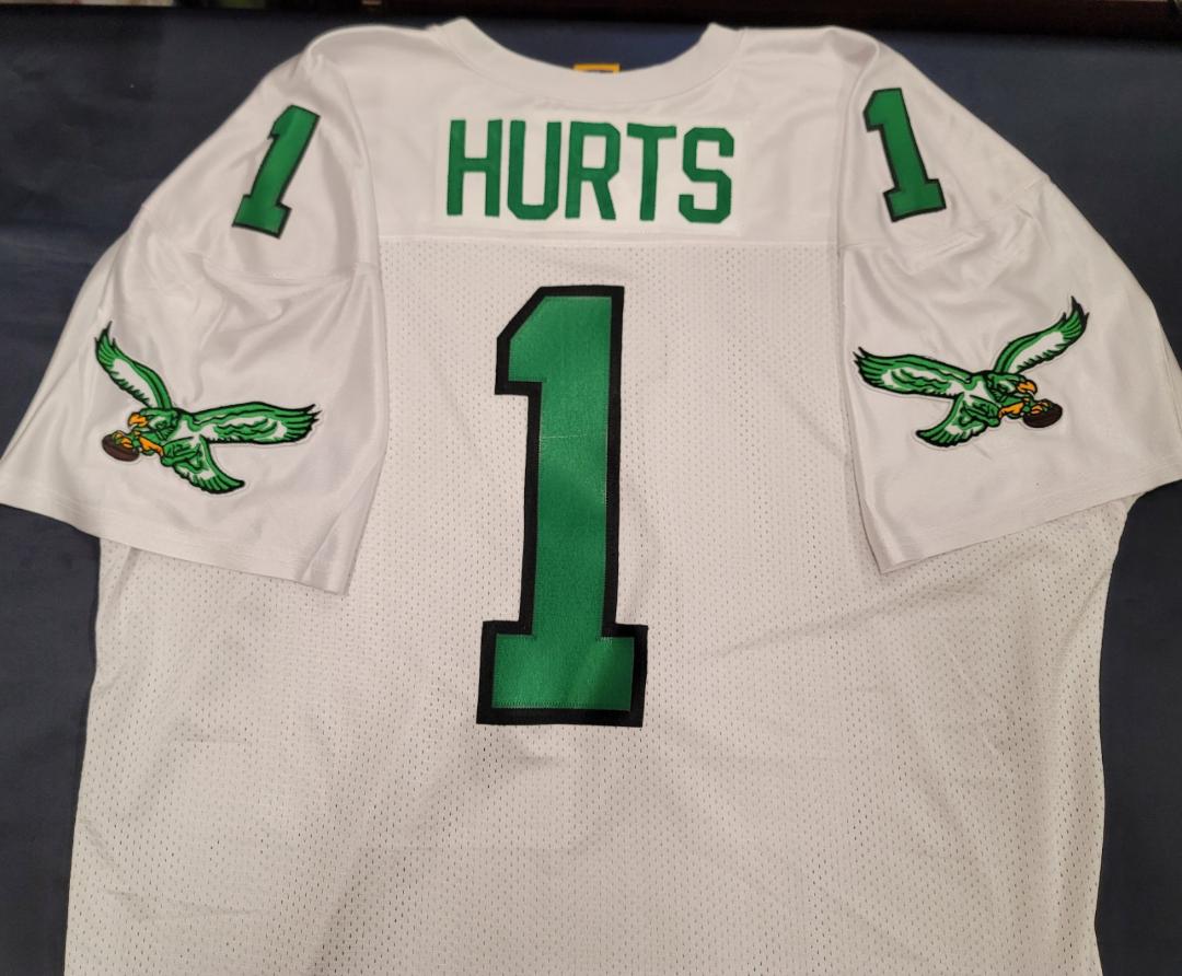 white eagles throwback jersey