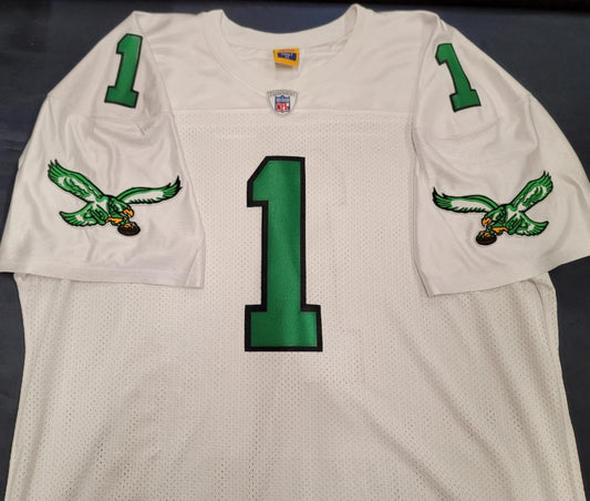 Men's Eagles Kelly Green Vapor Throwback 90s Jersey - All Stitched - Vgear