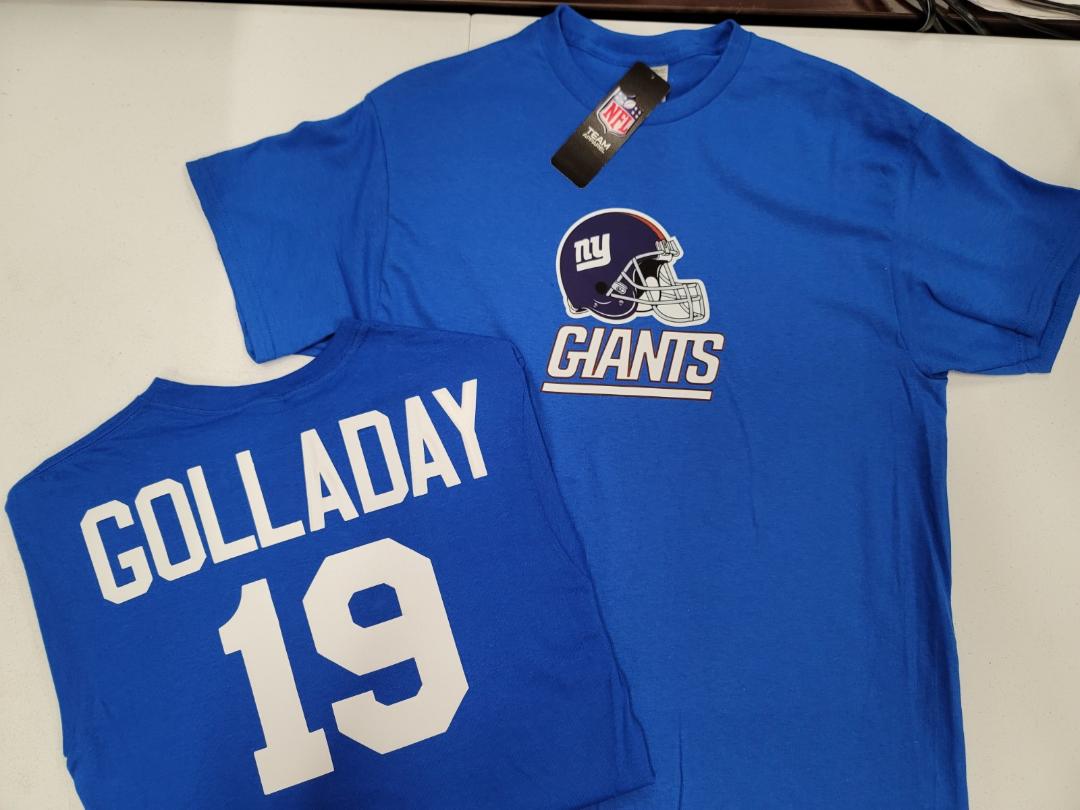 Mens NFL Team Apparel New York Giants KENNY GOLLADAY Football Jersey Shirt ROYAL