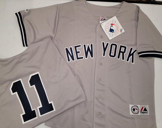 Majestic New York Yankees ANTHONY VOLPE Sewn Baseball JERSEY GRAY