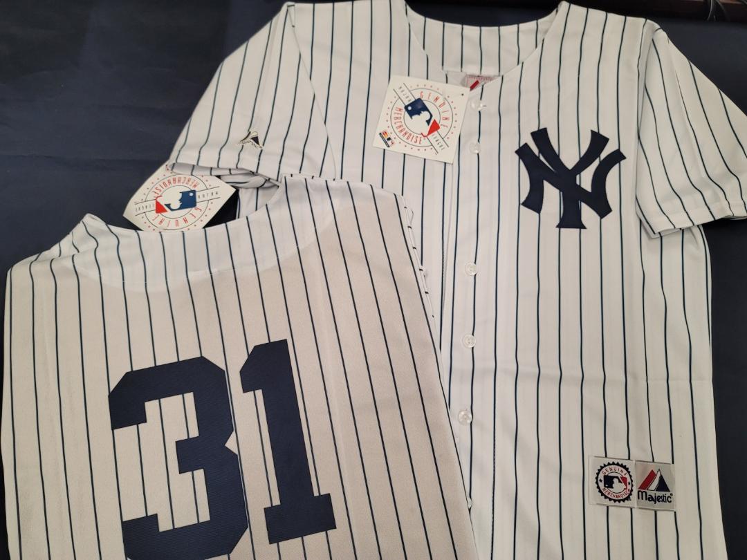 Majestic New York Yankees DAVE WINFIELD Sewn Baseball JERSEY White P/S