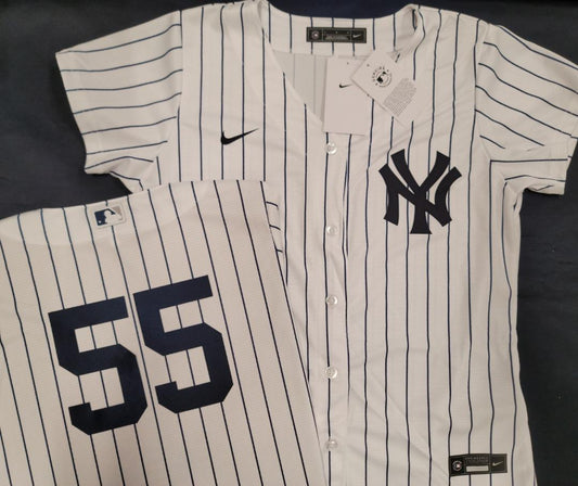 WOMENS Nike New York Yankees CARLOS RODON Sewn Baseball Jersey WHITE