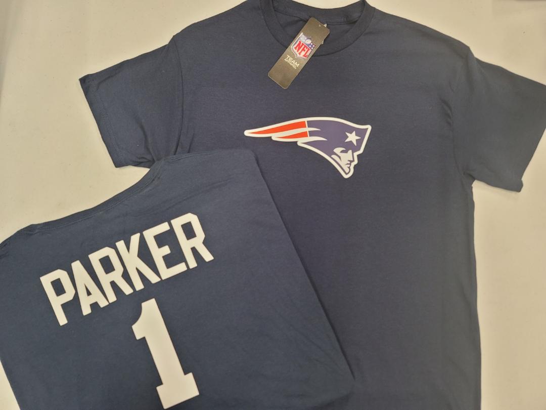 Mens NFL Team Apparel New England Patriots DeVANTE PARKER Football Jersey Shirt NAVY