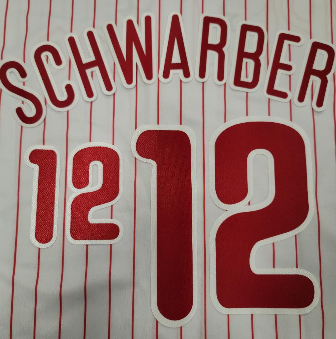 PHILADELPHIA PHILLIES Authentic KYLE SCHWARBER Number KIT For Jersey