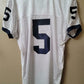 Mens Nike NCAA PENN STATE NITTANY LIONS PSU #5 AUTHENTIC Game JERSEY WHITE