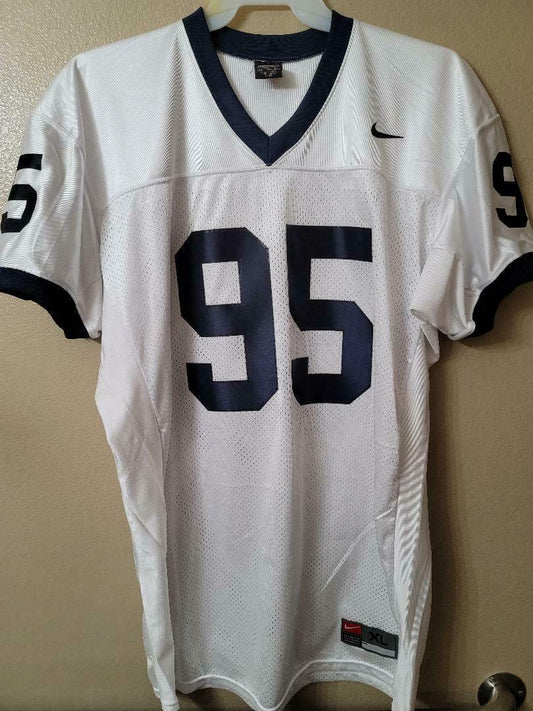 Nike NCAA PENN STATE NITTANY LIONS CARL NASSIB #95 AUTHENTIC Game JERSEY