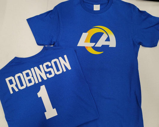 Mens NFL Team Apparel Los Angeles Rams ALLEN ROBINSON Football Jersey Shirt ROYAL