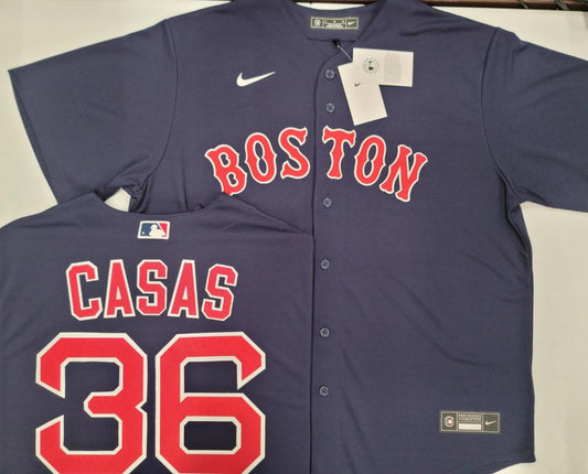 Nike Boston Red Sox TRISTON CASAS Baseball Jersey BLUE