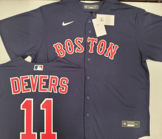 Nike Boston Red Sox RAFAEL DEVERS Baseball Jersey BLUE