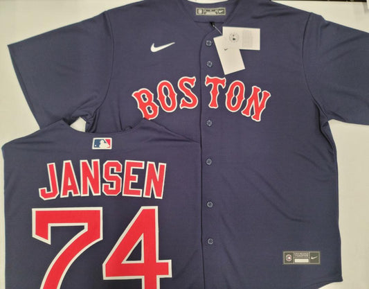 Nike Boston Red Sox KENSLEY JANSEN Baseball Jersey BLUE