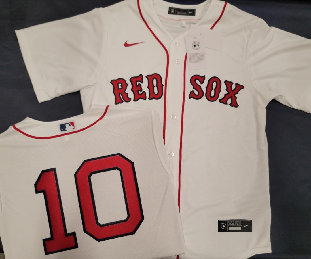 Nike Boston Red Sox TREVOR STORY Baseball Jersey WHITE