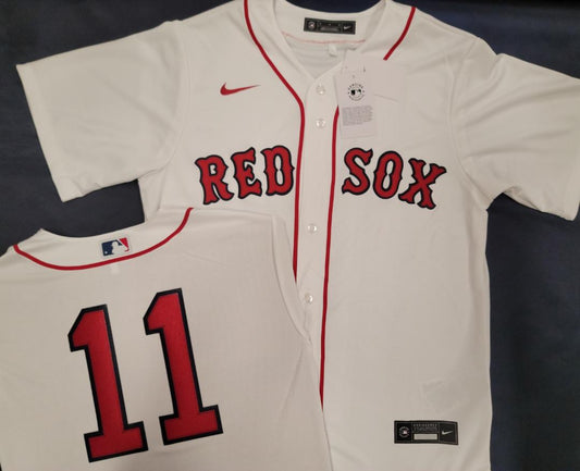 Nike Boston Red Sox RAFAEL DEVERS Baseball Jersey WHITE