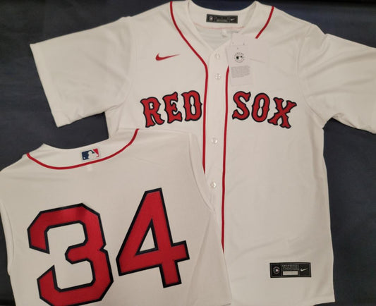 Nike Boston Red Sox DAVID ORTIZ Baseball Jersey WHITE