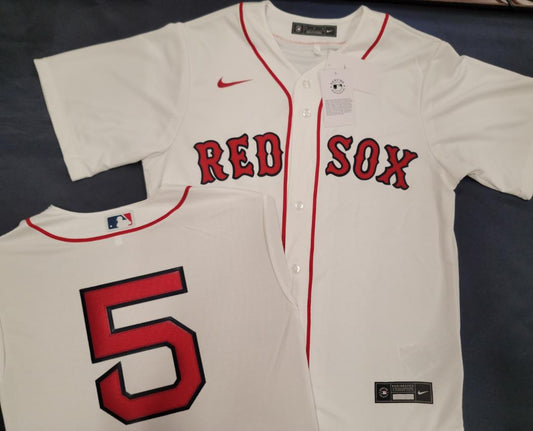 Nike Boston Red Sox KIKI HERNANDEZ Baseball Jersey WHITE
