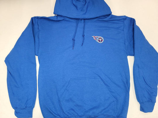 Mens TENNESSEE TITANS Pullover Hooded Hoodie SWEATSHIRT ROYAL All Sizes