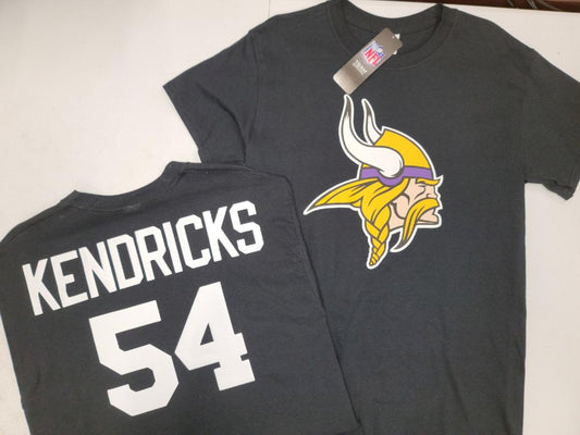 Mens NFL Team Apparel Minnesota Vikings ERIC KENDRICKS Football Jersey Shirt BLACK