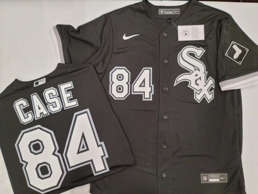 Nike Chicago White Sox DYLAN CASE Baseball Jersey BLACK