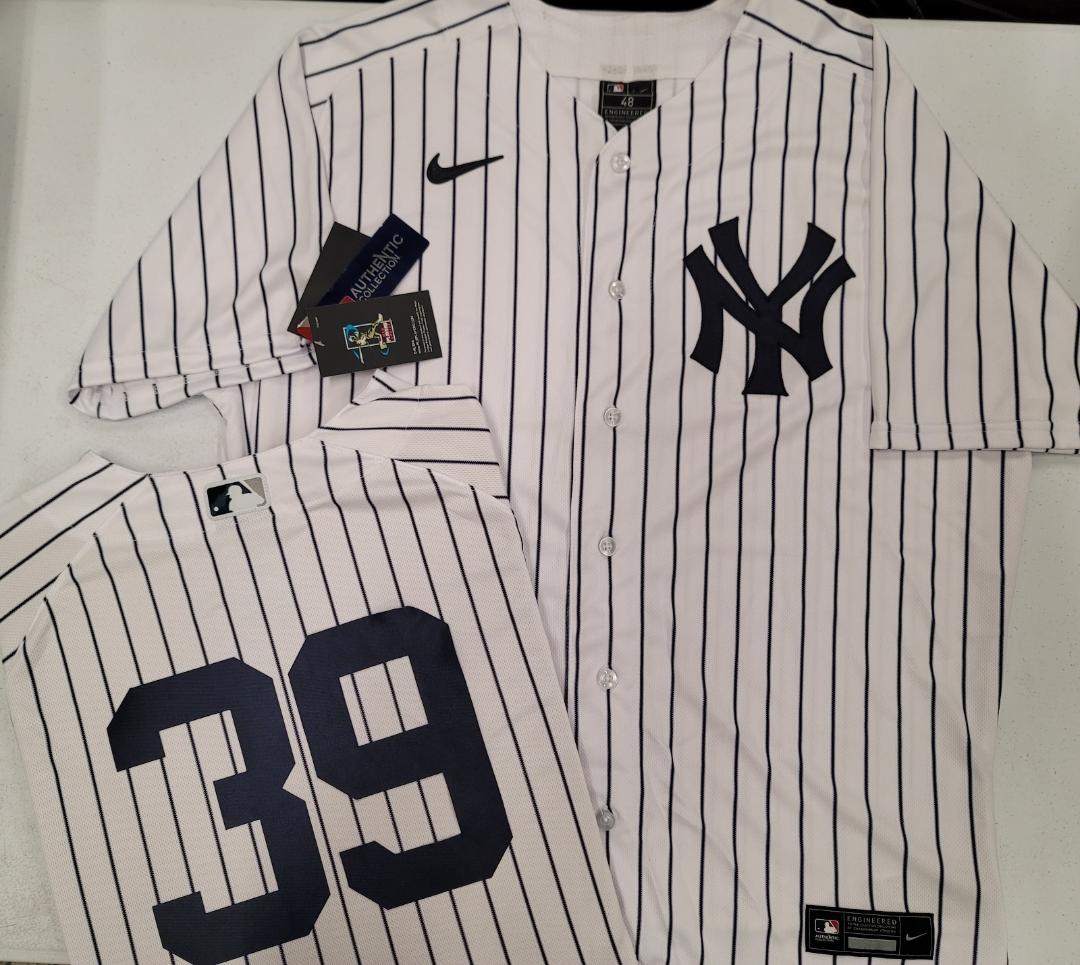 Nike New York Yankees JOSE TREVINO Sewn AUTHENTIC GAME Jersey White P/S 48