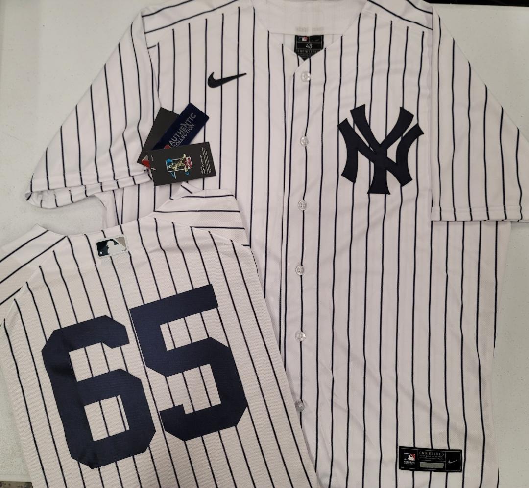 Nike New York Yankees NESTOR CORTES Sewn AUTHENTIC GAME Jersey White P/S 48