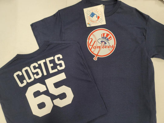 Mens MLB Team Apparel New York Yankees NESTOR CORTES Baseball Shirt NAVY
